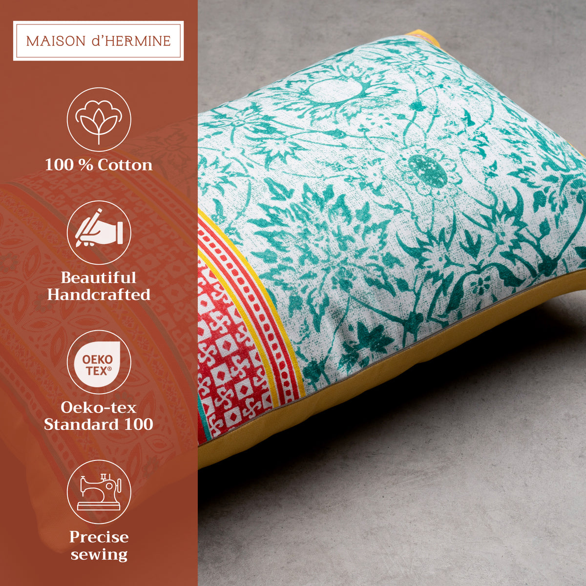 Katmandou Throw Pillow Covers