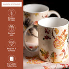 Kelim - Prairie Fine Bone China Coffee Mugs