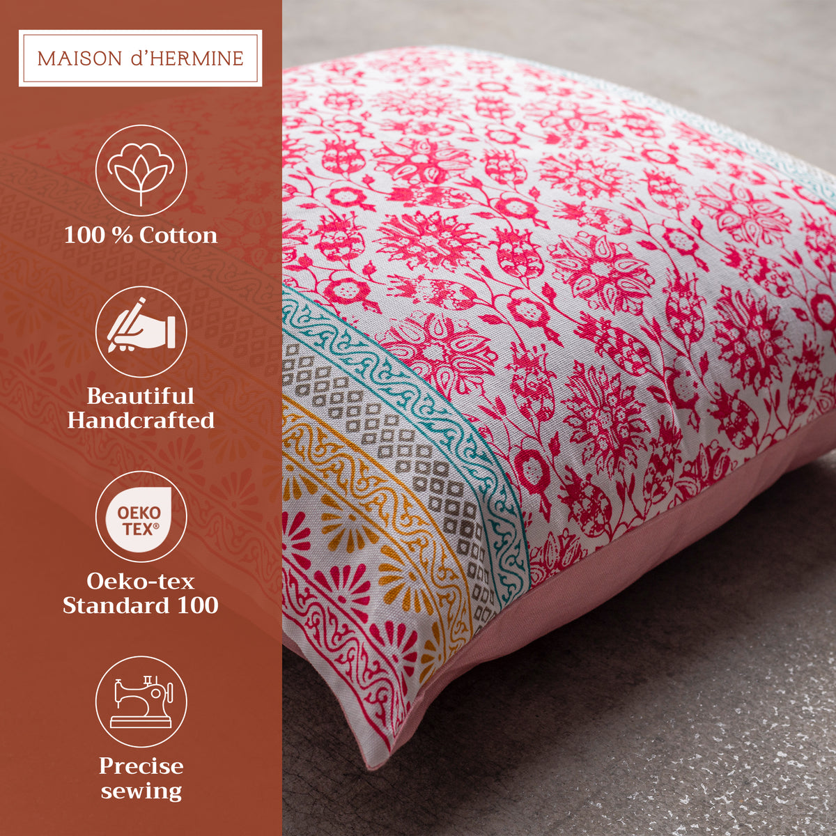 Katmandou Throw Pillow Covers