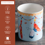 Ibiza - Blue Fine Bone China Coffee Mugs