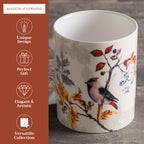 Equinoxe - Beige Fine Bone China Coffee Mugs