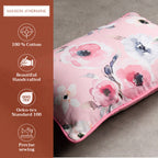 Pale Garden Throw Pillow Covers