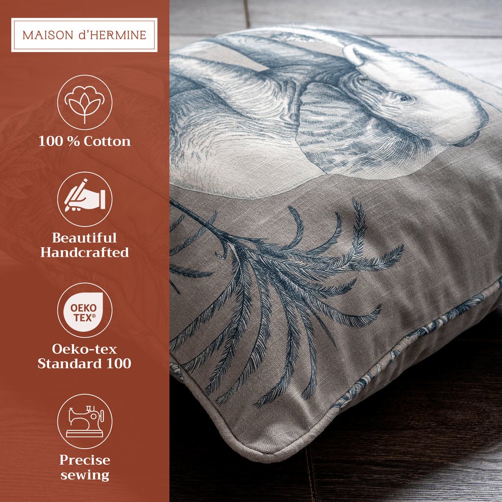 Savana Jouy Throw Pillow Covers