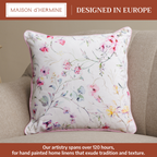 Summer Floral Throw Pillow Covers