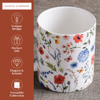 Just Floral Fine Bone China Coffee Mugs