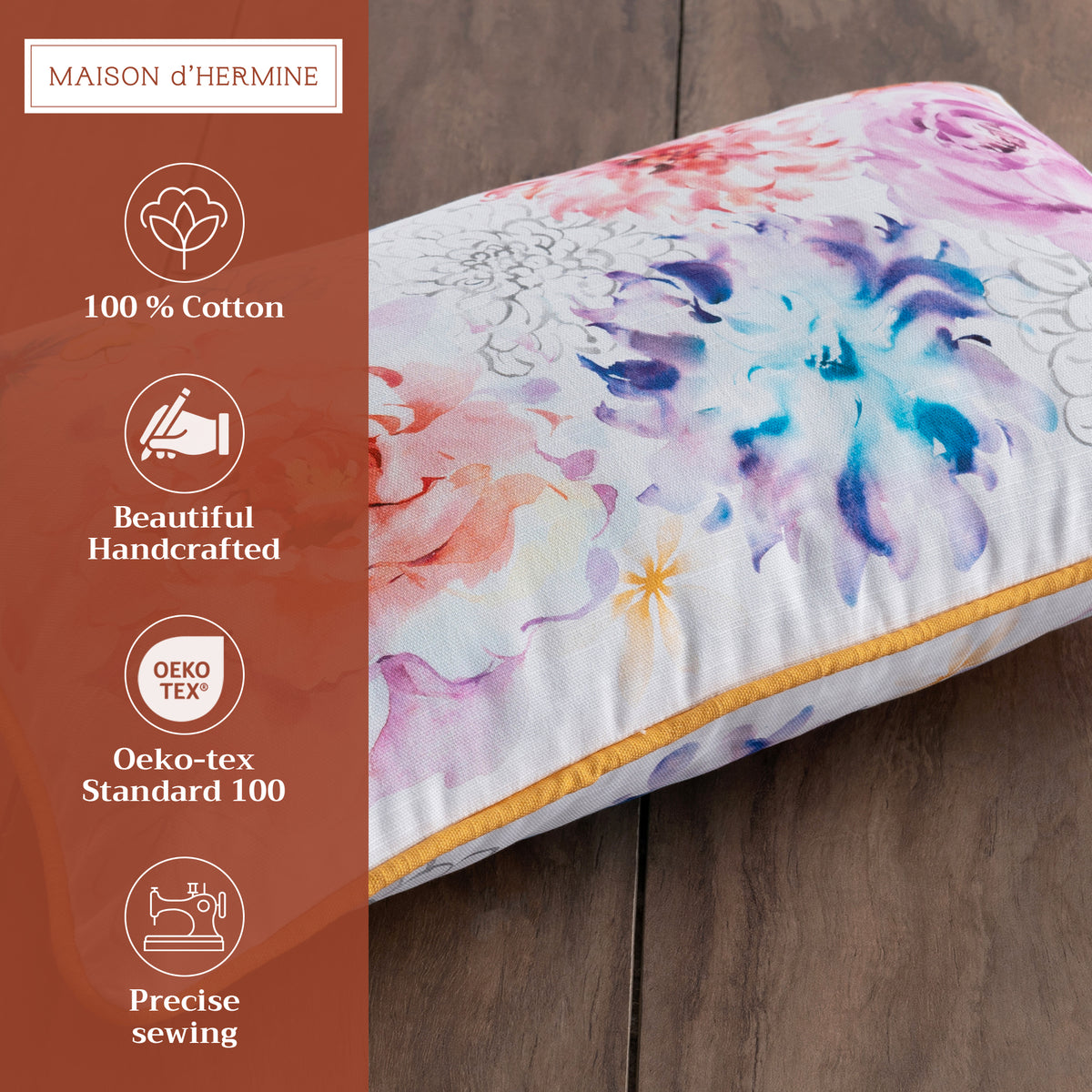 Floral Throw Pillow Covers