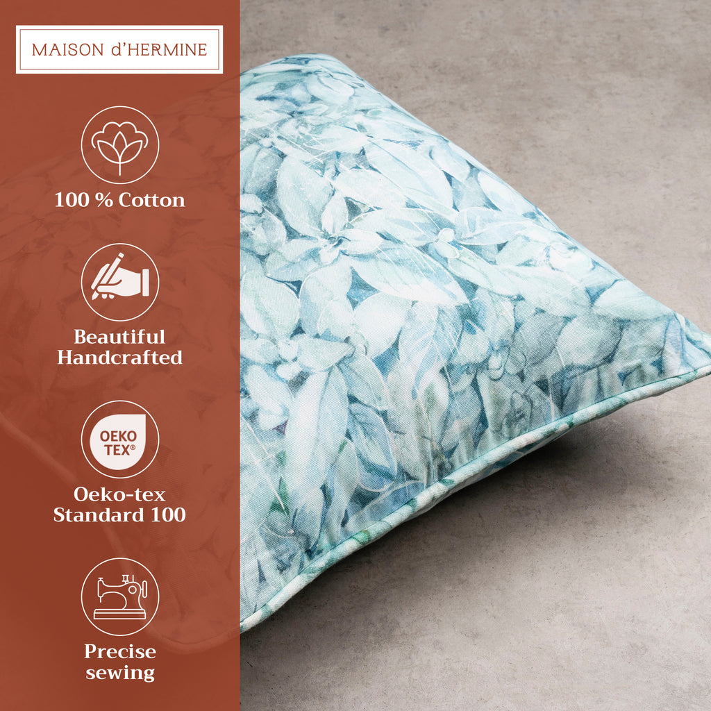 Rose Lavender Sage Throw Pillow Covers