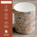 Pretty Autumn Fine Bone China Coffee Mugs