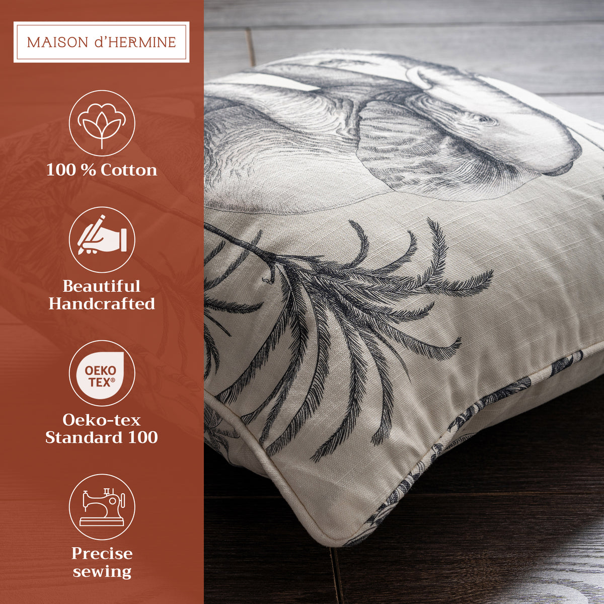 Savana Jouy Throw Pillow Covers