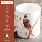 Faisan D'Automne Fine Bone China Coffee Mugs