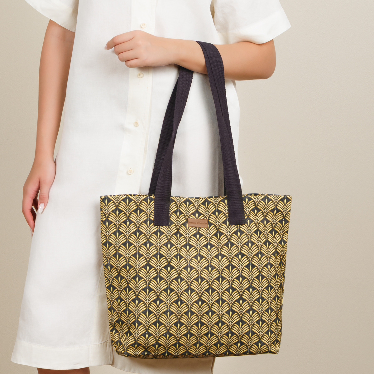 Art Deco Canvas Tote Bags
