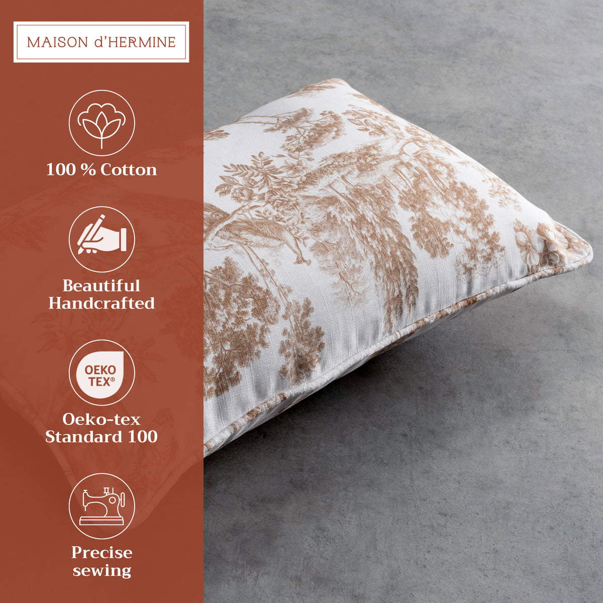Trianon Throw Pillow Covers