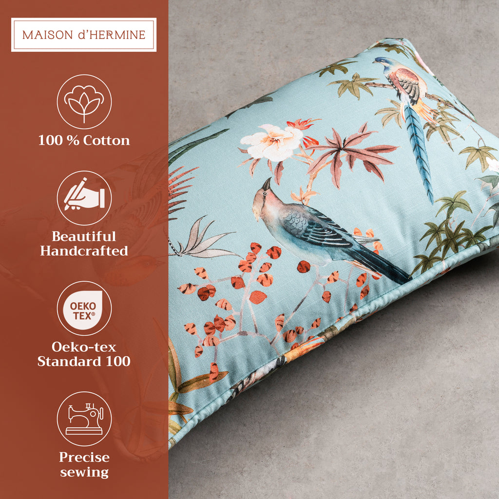 Hokuzai Throw Pillow Covers
