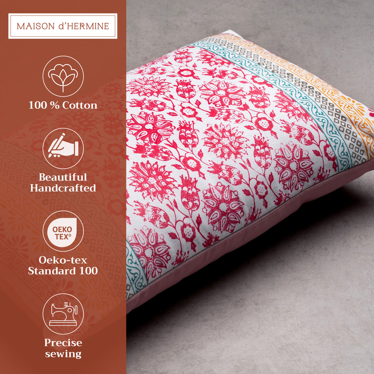 Katmandou Throw Pillow Covers