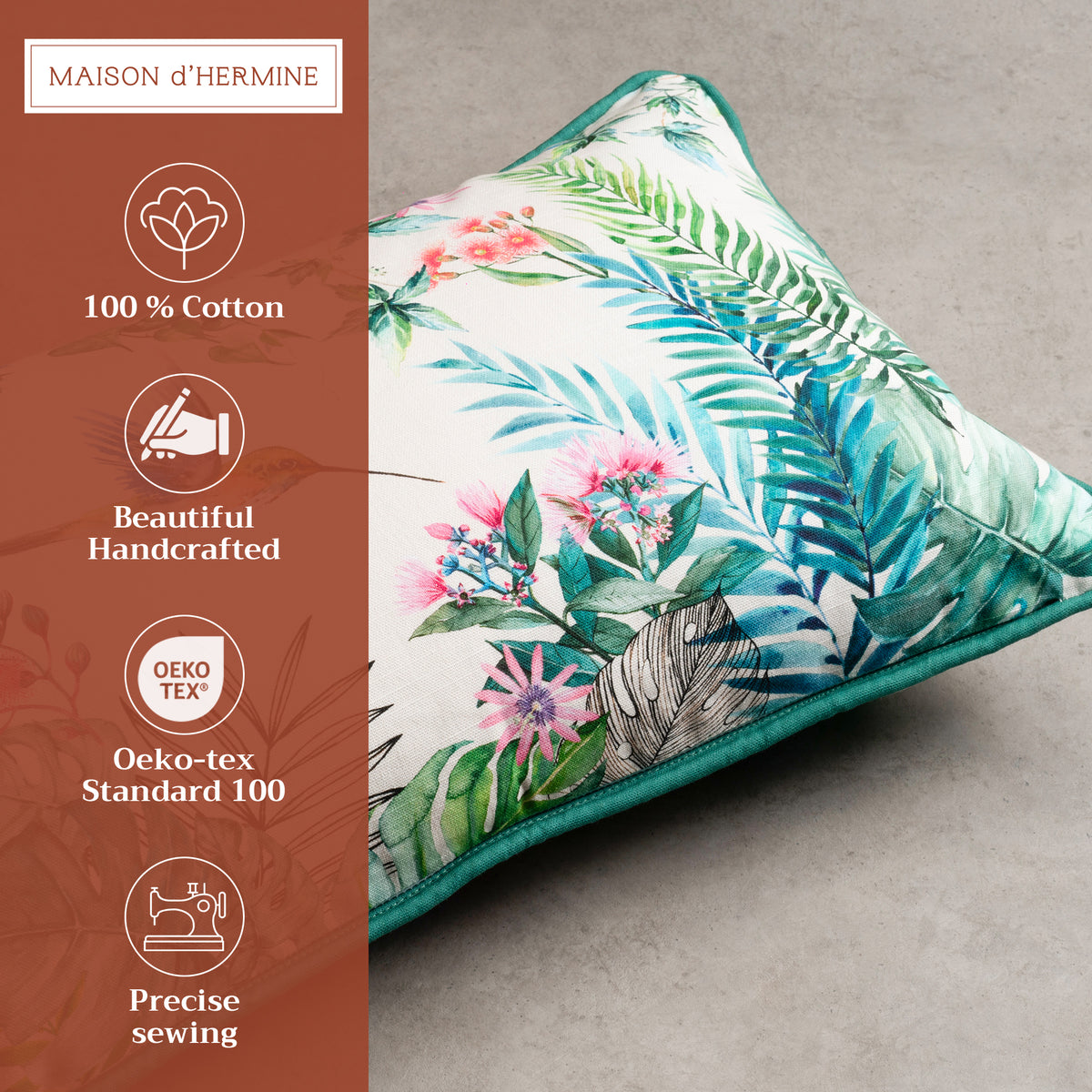 Tropiques Throw Pillow Covers