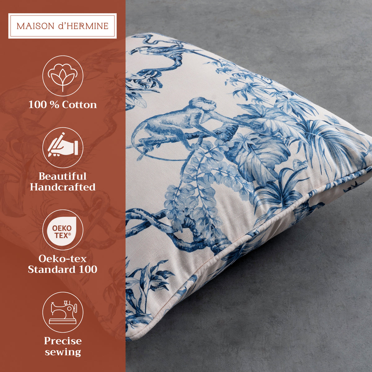 Bonobo Throw Pillow Covers