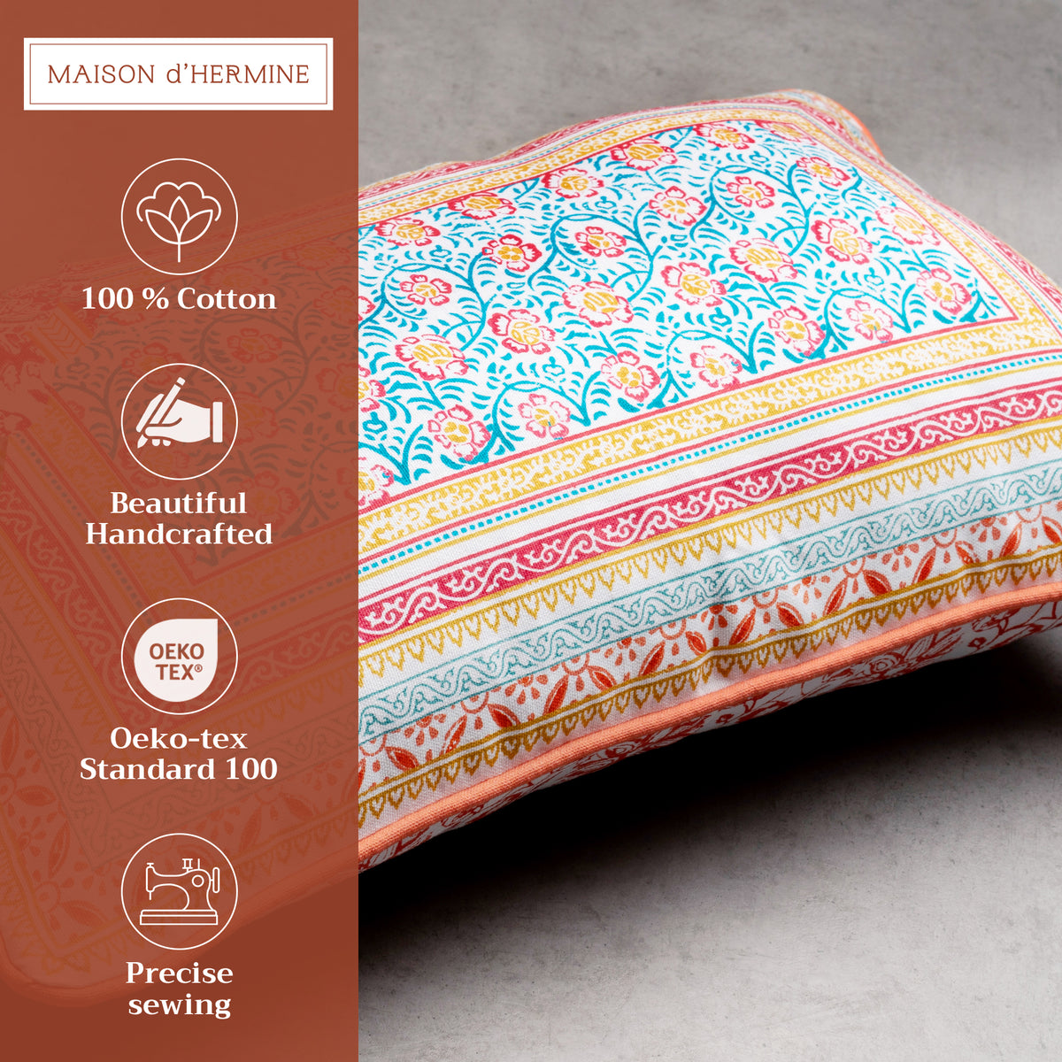 Katmandou Throw Pillow Covers
