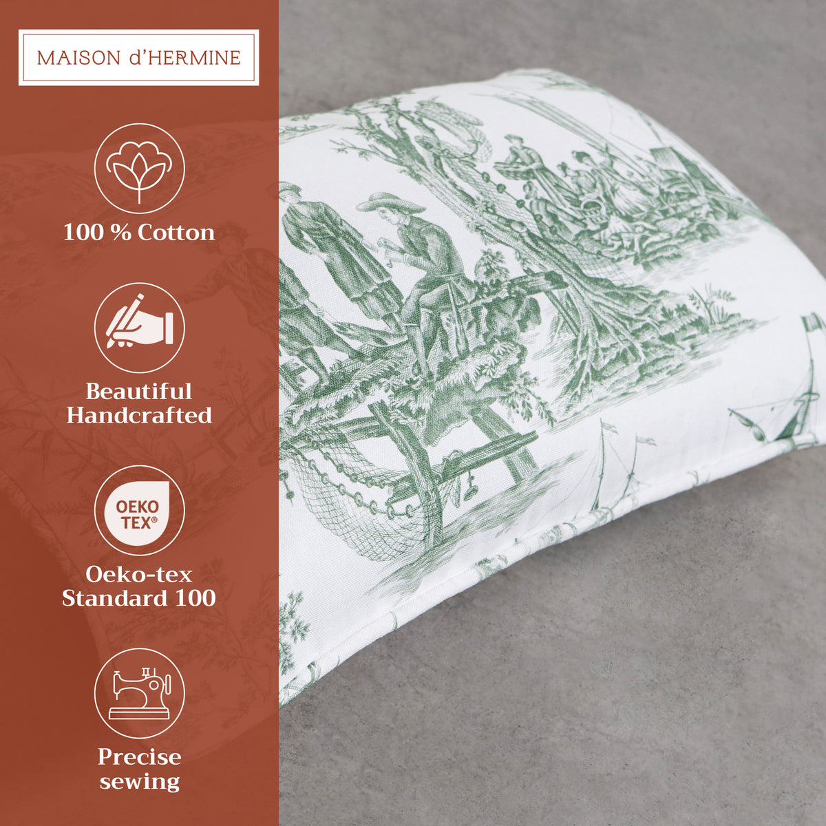 Calais Throw Pillow Covers