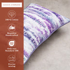 Rose Lavender Sage Throw Pillow Covers