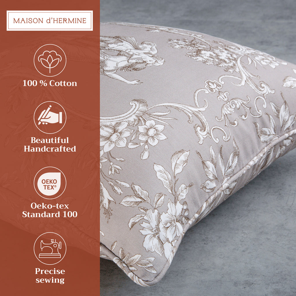 Joli Jouy Throw Pillow Covers