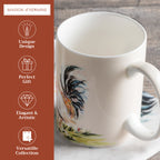 Campagne Fine Bone China Coffee Mugs