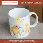 Easter Zest Fine Bone China Coffee Mugs