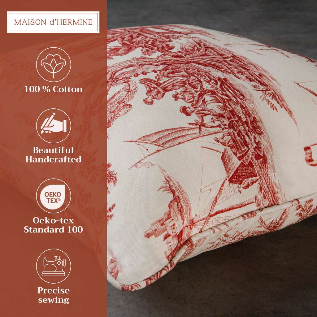 Calais Throw Pillow Covers