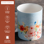 Ibiza - Blue Fine Bone China Coffee Mugs