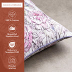 Rose Lavender Sage Throw Pillow Covers