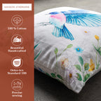 Artist Garden Throw Pillow Covers