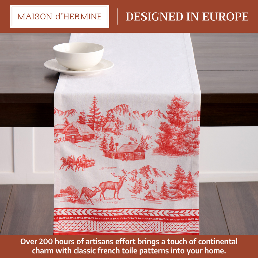 Winter Jouy Table Runners