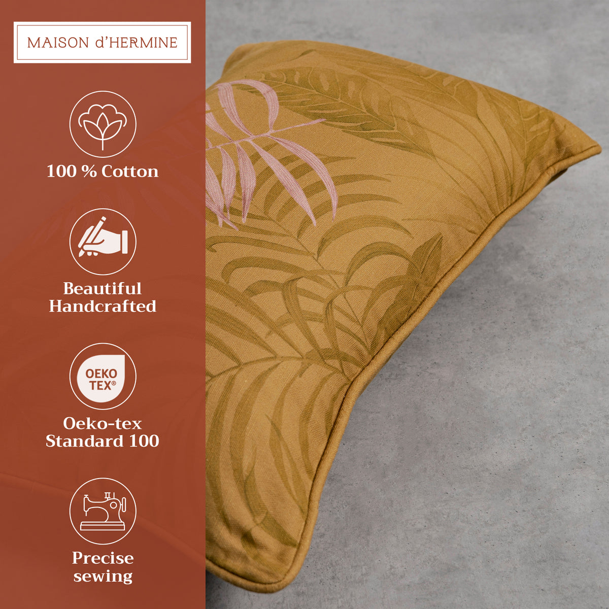 Creole Throw Pillow Covers