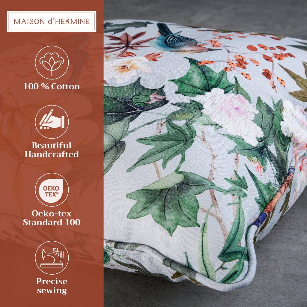 Hokuzai Throw Pillow Covers