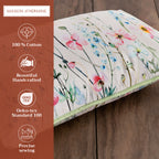 Delphinium Throw Pillow Covers