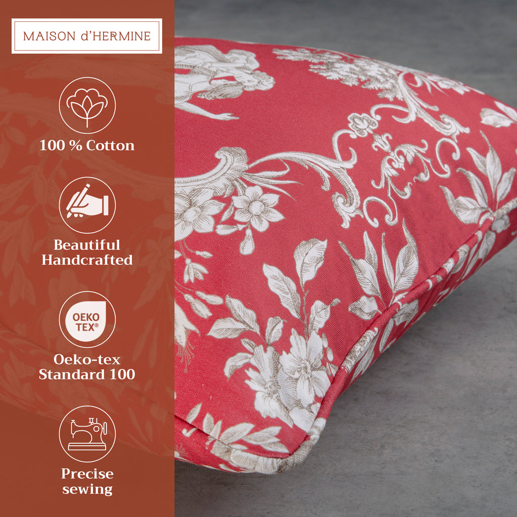 Joli Jouy Throw Pillow Covers