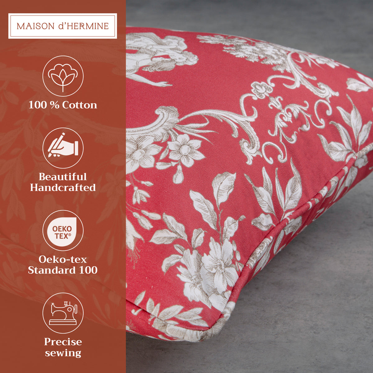 Joli Jouy Throw Pillow Covers