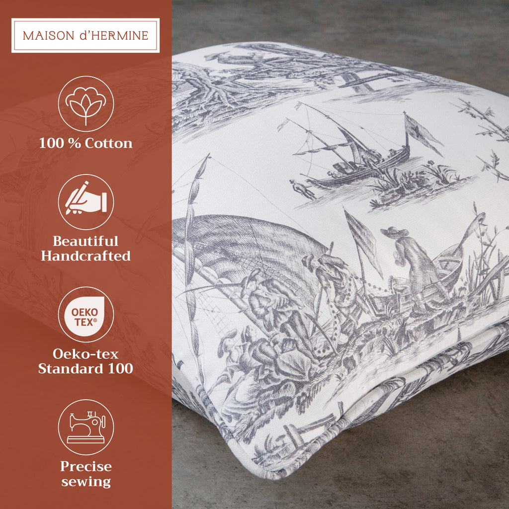 Calais Throw Pillow Covers