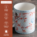 Blossoms in Spring Fine Bone China Coffee Mugs