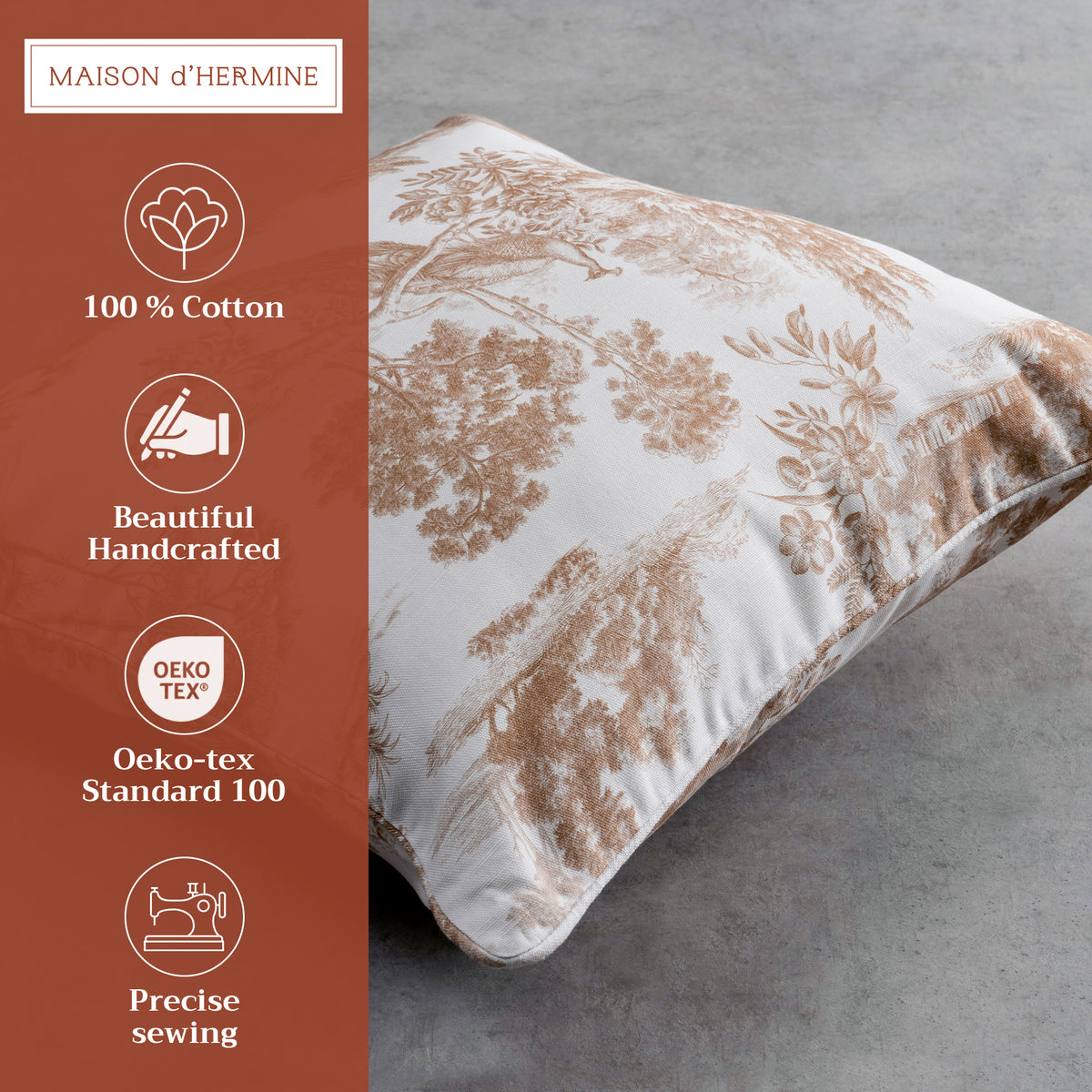 Trianon Throw Pillow Covers