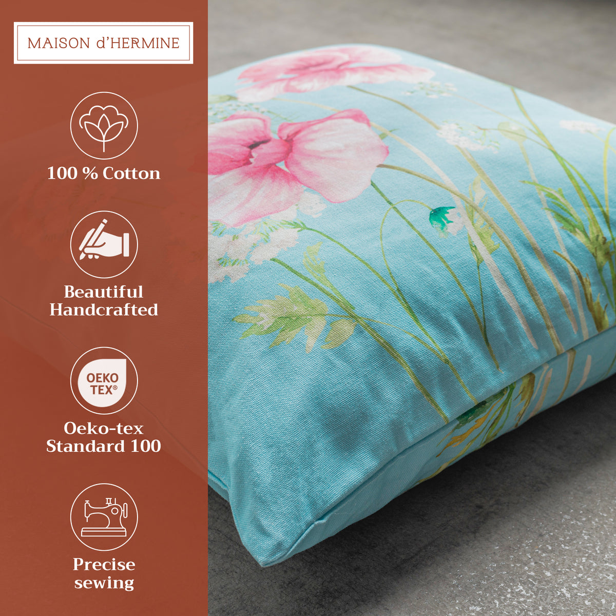 Artist Garden Throw Pillow Covers