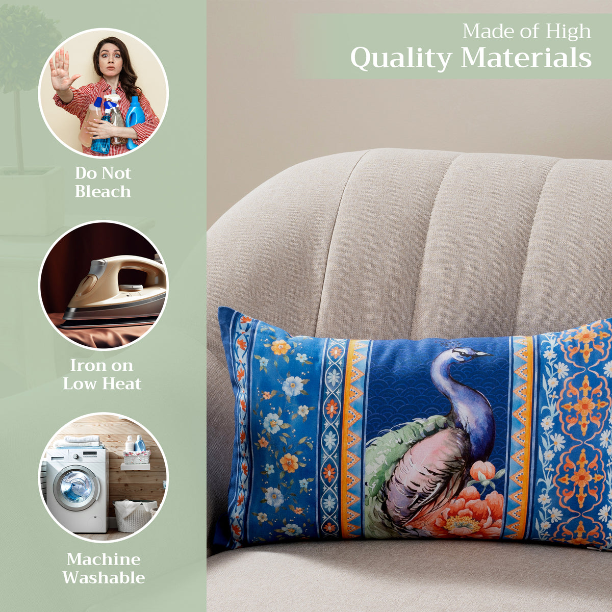Secret Garden Throw Pillow Covers