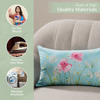 Artist Garden Throw Pillow Covers