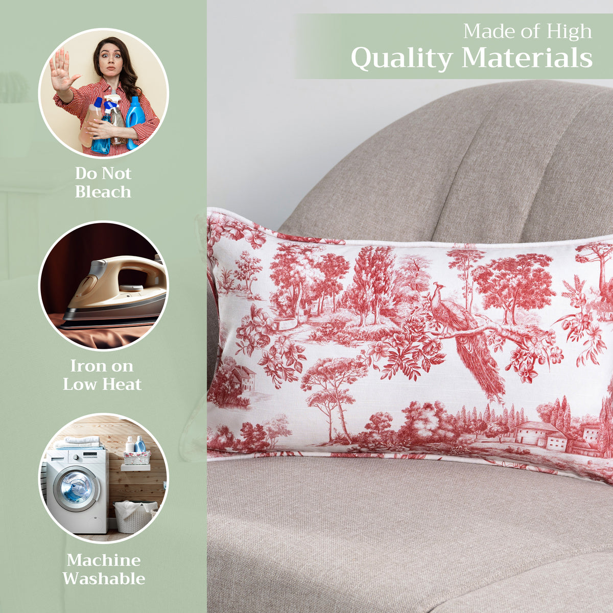 Trianon Throw Pillow Covers