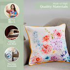 Floral Throw Pillow Covers