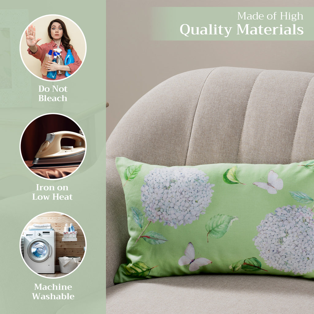 Artist Garden Throw Pillow Covers