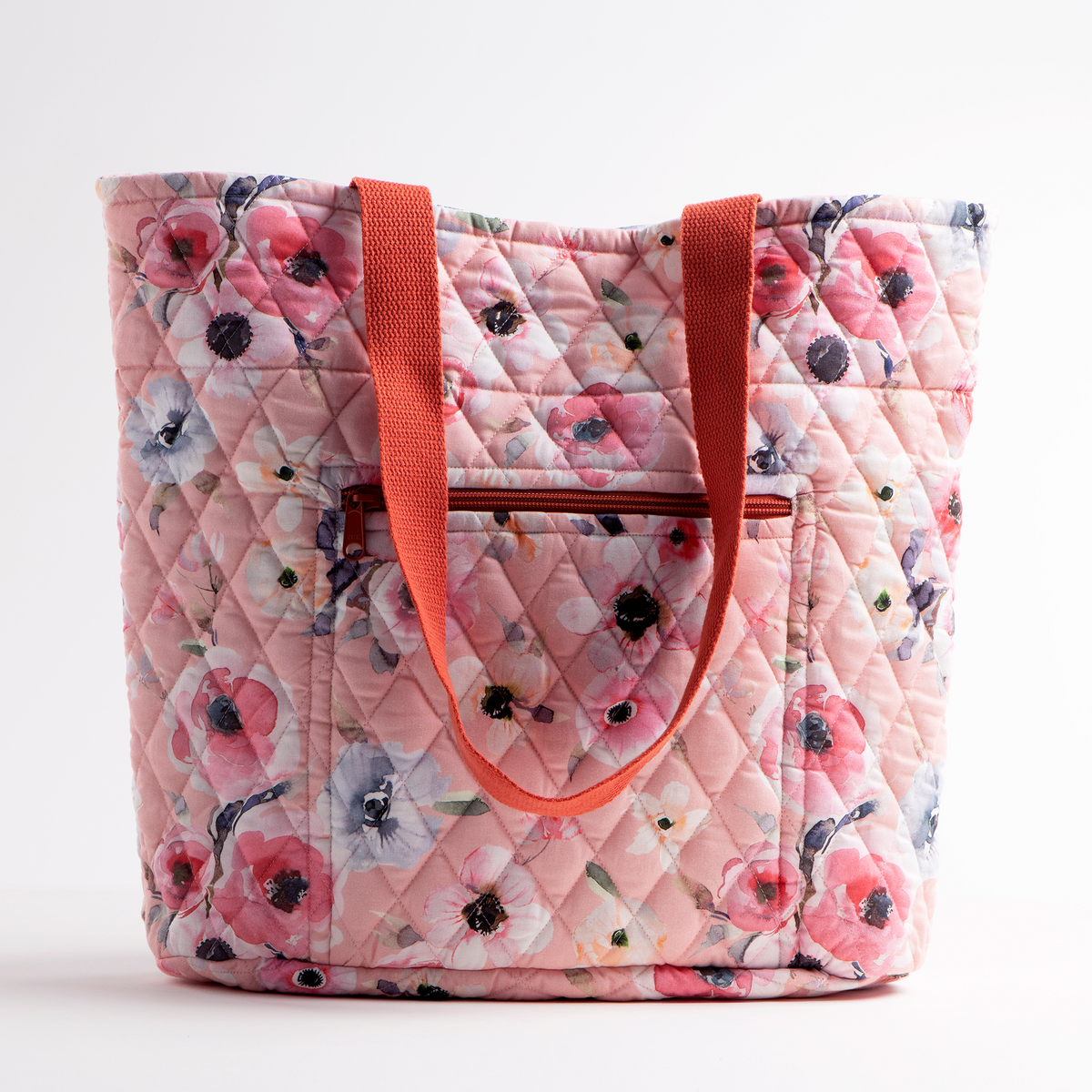 Romantic Poppy Shopping Bags