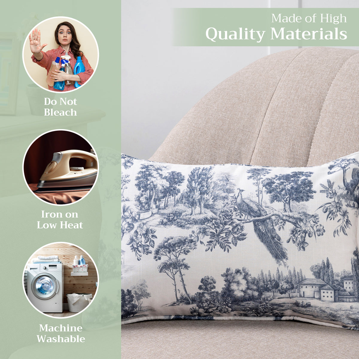 Trianon Throw Pillow Covers