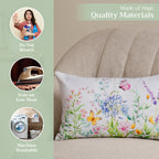Artist Garden Throw Pillow Covers