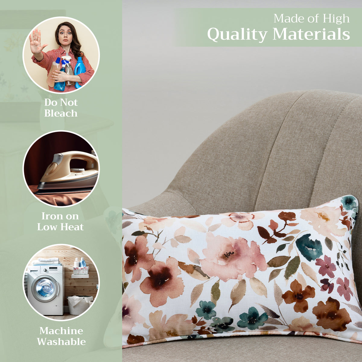Blossom Throw Pillow Covers