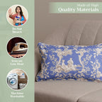 Joli Jouy Throw Pillow Covers